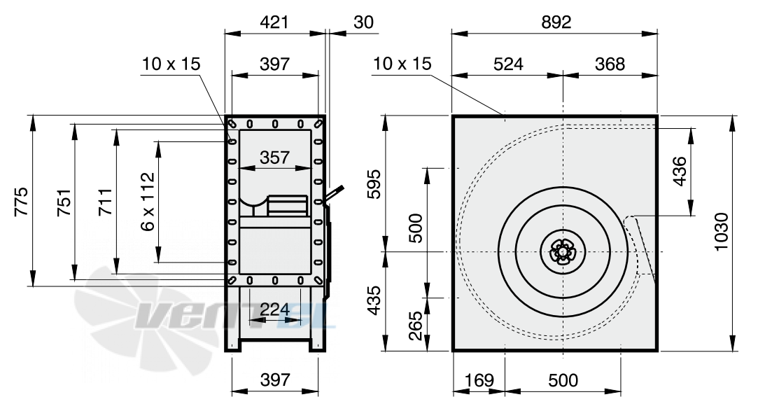 Rosenberg EHAD 560-4 - описание, технические характеристики, графики